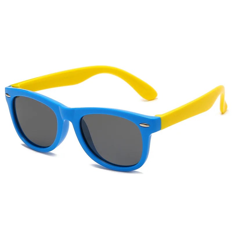 Lunettes de soleil classiques en Silicone pour enfants,