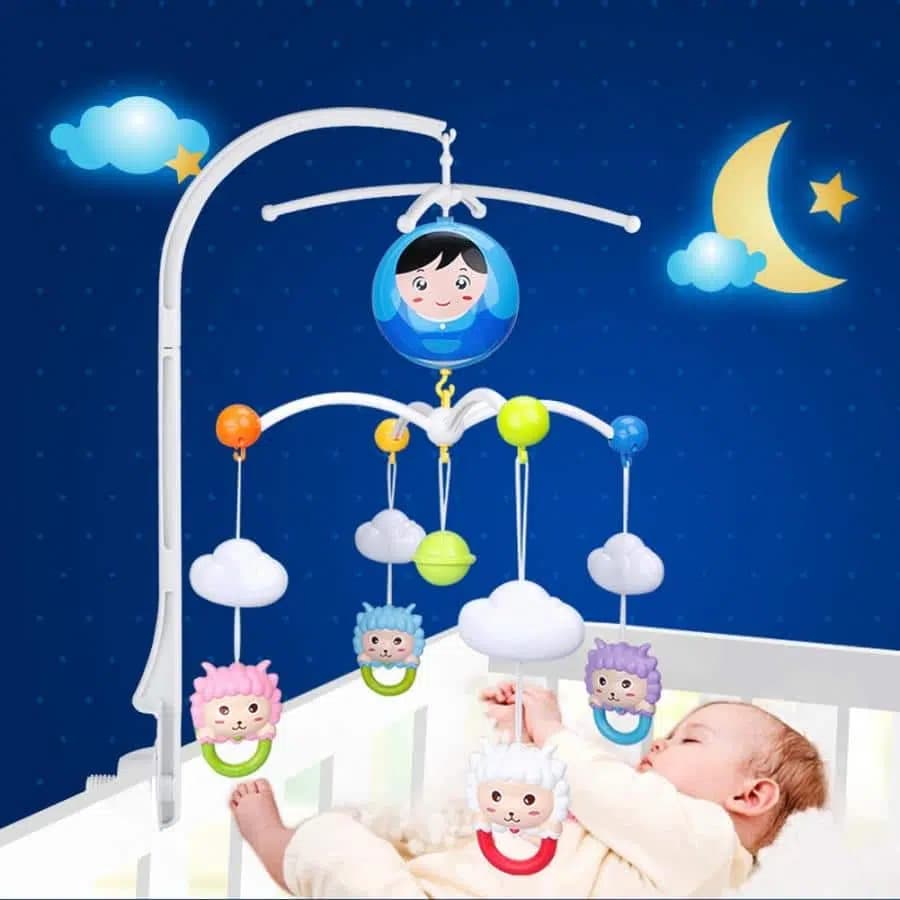 Support de jouets de lit pour bébé