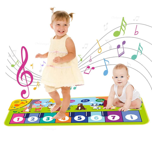Tapis d’éveil musical multifonction couleur pour enfants
