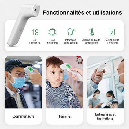 Thermomètre frontal médical pour bébé