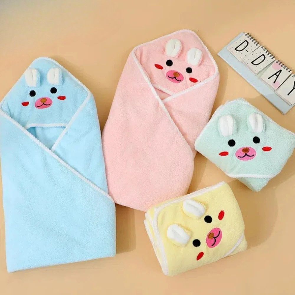 Serviette de bain pour nouveau-né X2