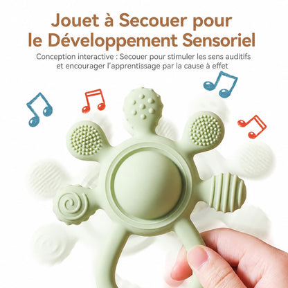 Hochet musical pour bébé de 0 à 12 mois