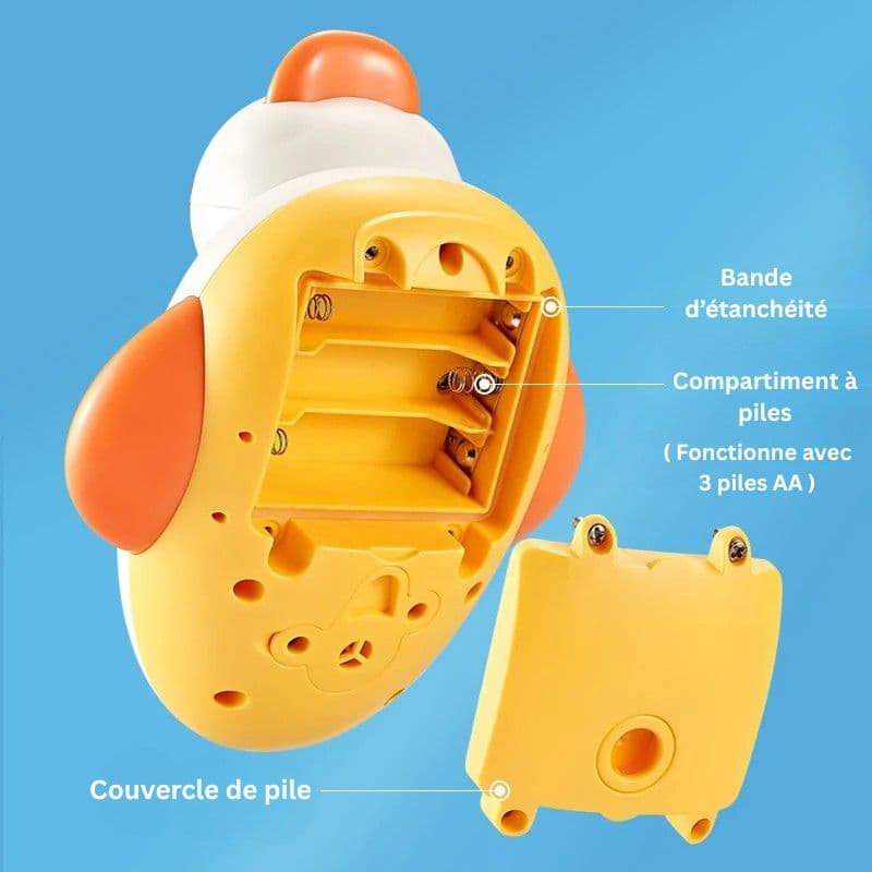 Robinet de jeu d’eau de canard électrique