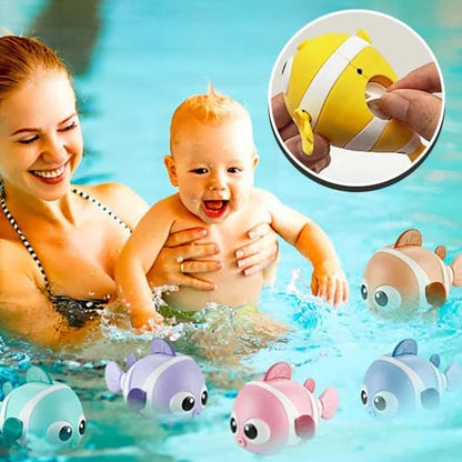 Lot de 3 pièces de jouets de bains poissons pour bébé