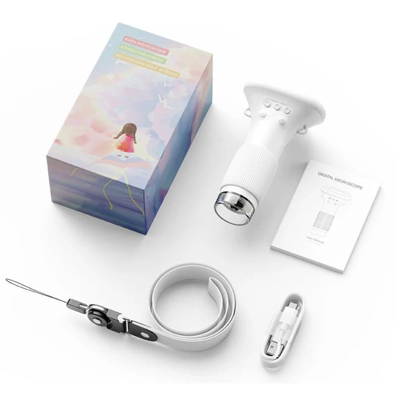 Microscope numérique 4K HD 1000X Vidéo pour enfant