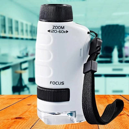 Microscope portable de poche 60X à 120X