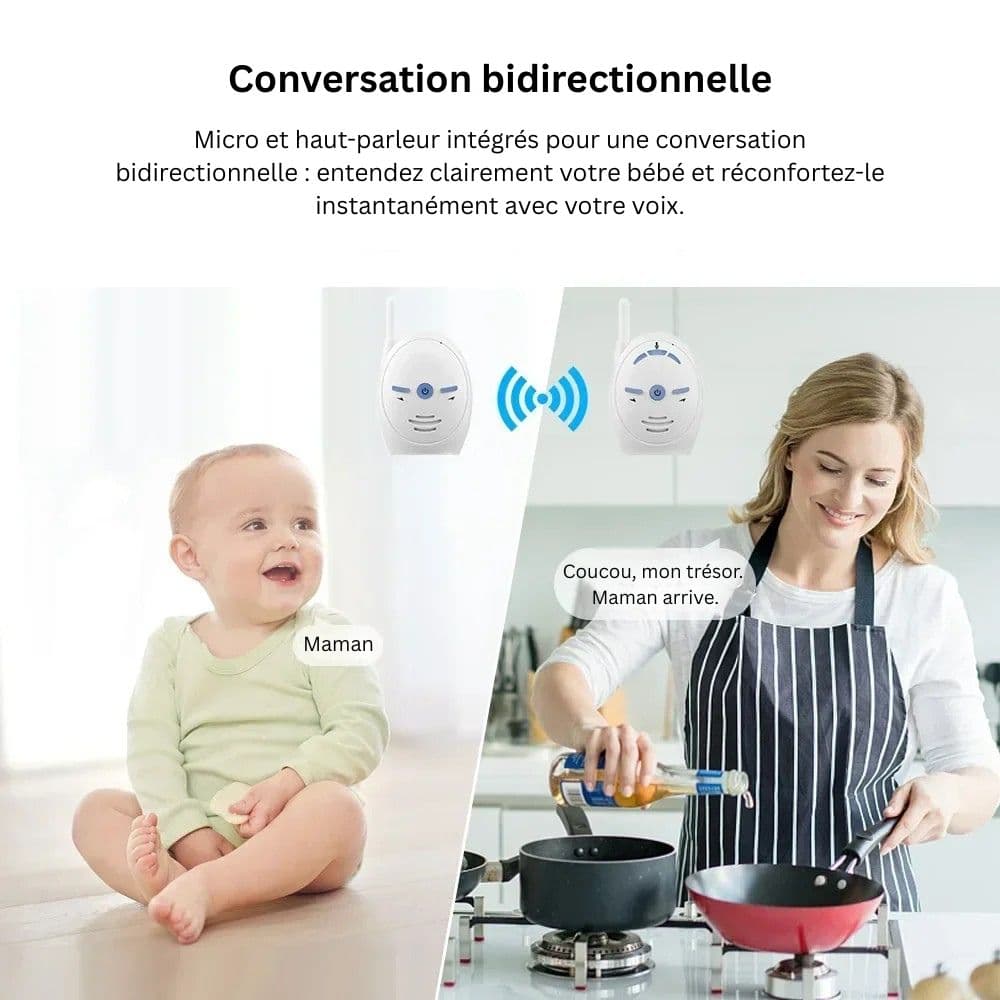 Moniteur audio numérique pour bébé