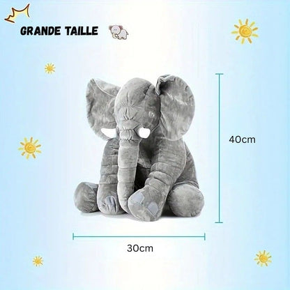 Peluche en forme d’éléphant pour enfants