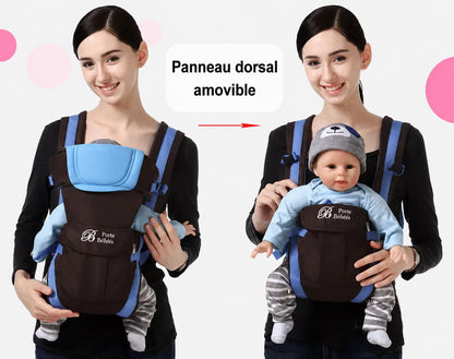 Porte-bébé ergonomique respirant