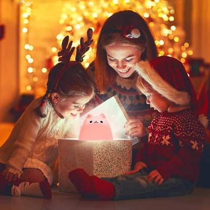 Veilleuse colorée en silicone pour enfant