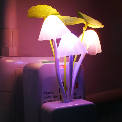 Veilleuse en forme de champignon