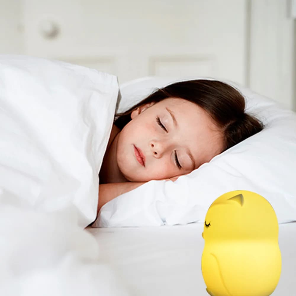 Veilleuse en forme de hibou pour enfant